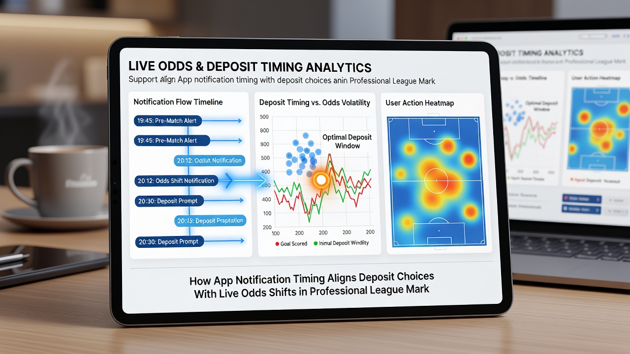 Dashboard view of live betting odds shifting in real time with deposit prompt overlay