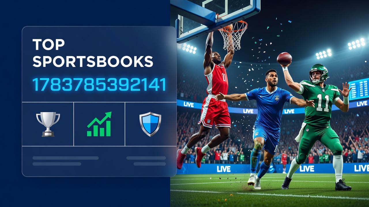 Overview of leading sportsbook platforms showing mobile interfaces and live event markets