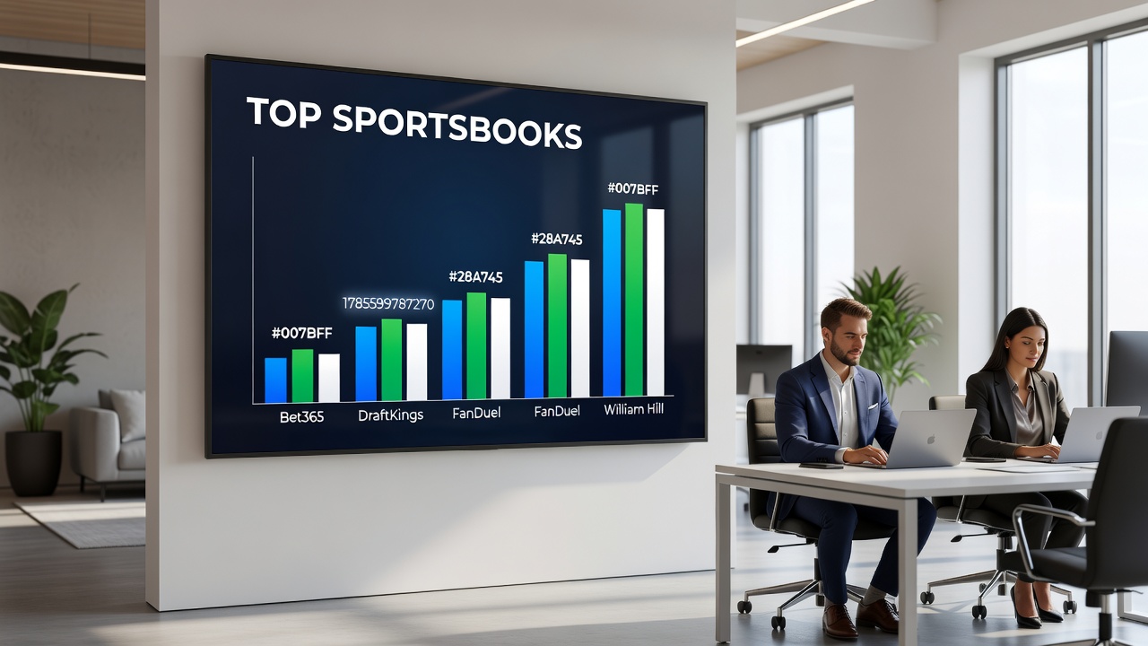 Mobile app interfaces showing deposit flows and live odds displays on sportsbook platforms
