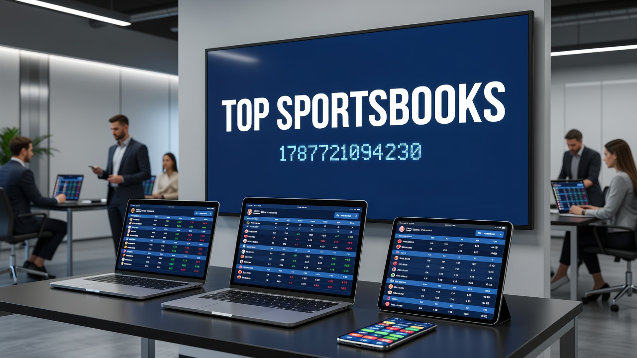 Detailed view of sportsbook interface elements including odds displays and account management tools