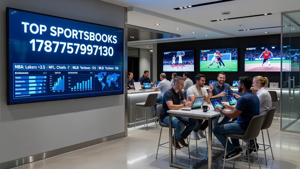 Detailed view of sportsbook mobile app features including live odds, deposit screens, and account management tools